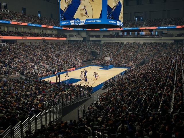 Dickies Arena - Section 129 Seat View Dickies Arena - Section 129 Seat View