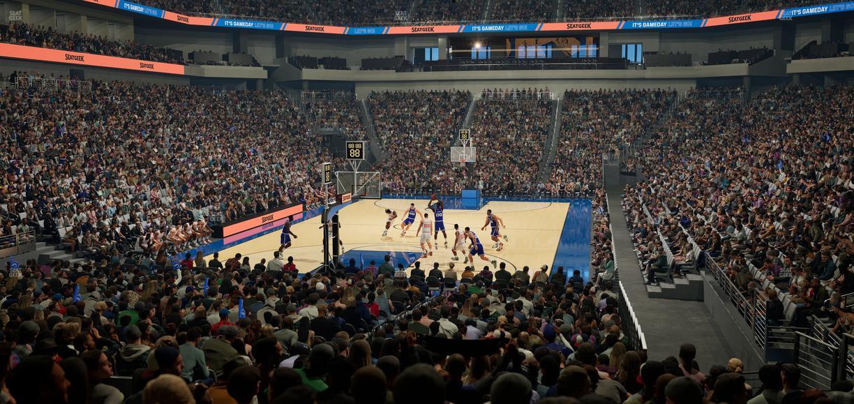 Dickies Arena - Section 130 Seat View