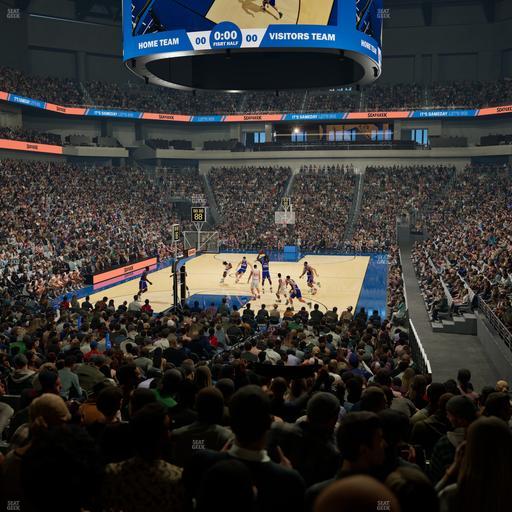 Dickies Arena - Section 130 Seat View