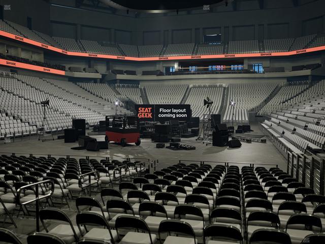 Dickies Arena - Section 130 Seat View