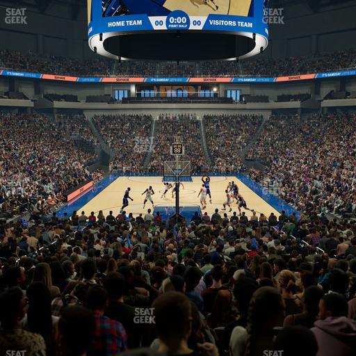 Dickies Arena - Section 131 Seat View