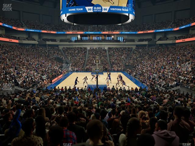 Dickies Arena - Section 131 Seat View