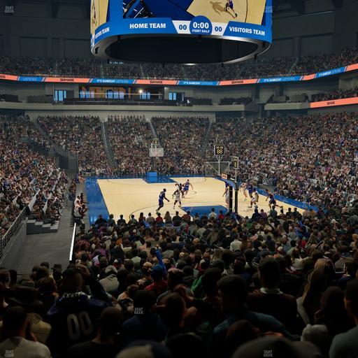 Dickies Arena - Section 132 Seat View