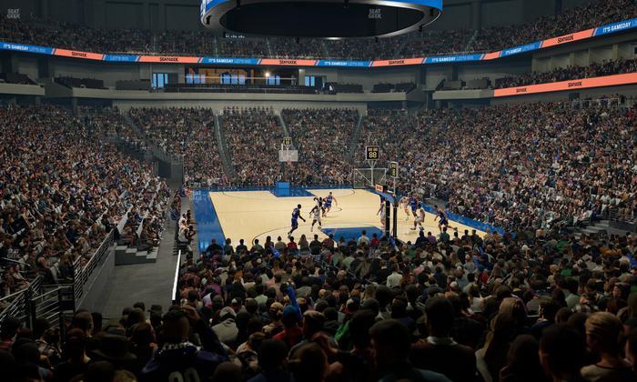 Dickies Arena - Section 132 Seat View