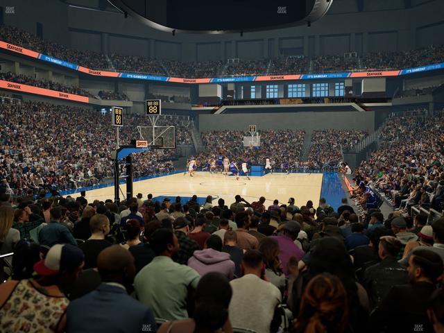 Dickies Arena - Section 14 Seat View Dickies Arena - Section 14 Seat View