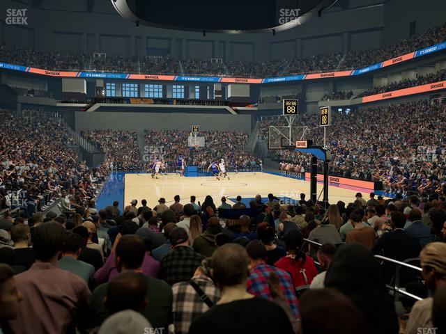 Dickies Arena - Section 16 Seat View