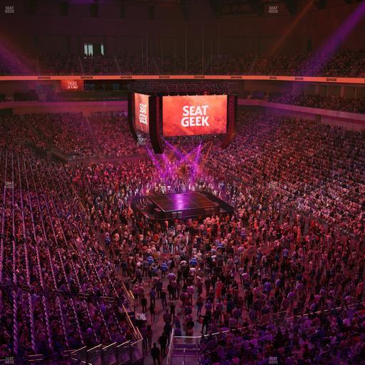 Dickies Arena - Section 201 Seat View