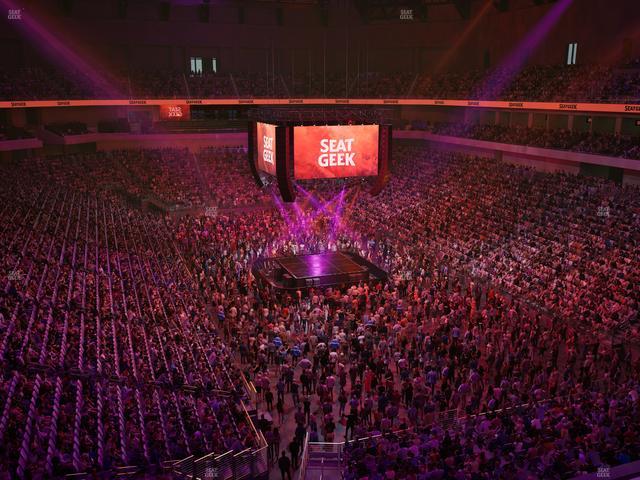 Dickies Arena - Section 201 Seat View