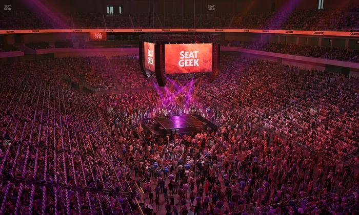 Dickies Arena - Section 201 Seat View