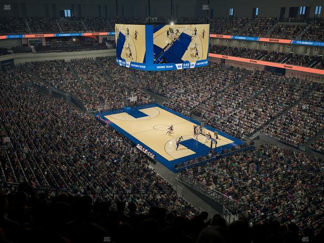 Dickies Arena - Section 202 Seat View Dickies Arena - Section 202 Seat View