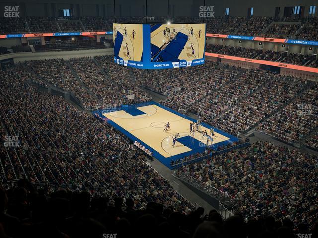 Dickies Arena - Section 202 Seat View