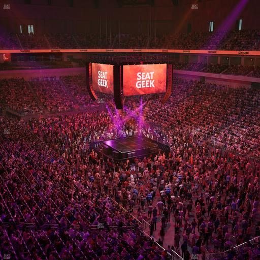 Dickies Arena - Section 202 Seat View