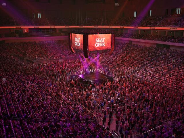 Dickies Arena - Section 202 Seat View