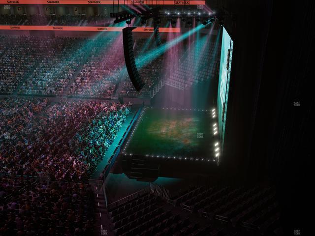 Dickies Arena - Section 203 Seat View