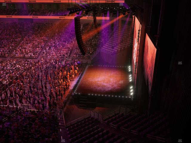 Dickies Arena - Section 203 Seat View
