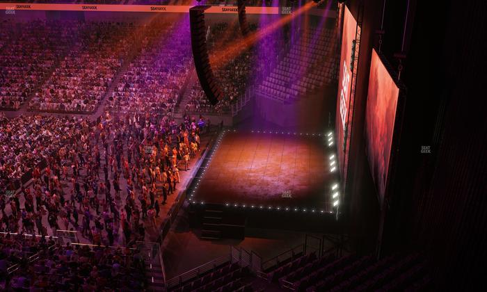 Dickies Arena - Section 203 Seat View