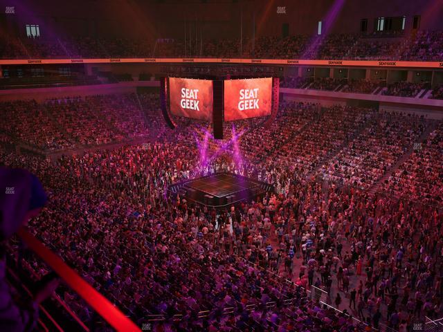 Dickies Arena - Section 203 Seat View
