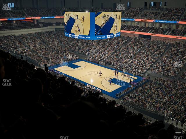 Dickies Arena - Section 203 Seat View