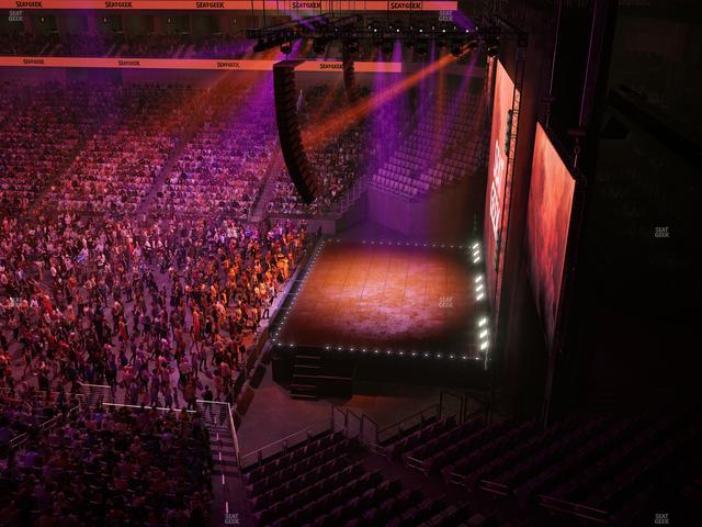 Dickies Arena - Section 203 Seat View