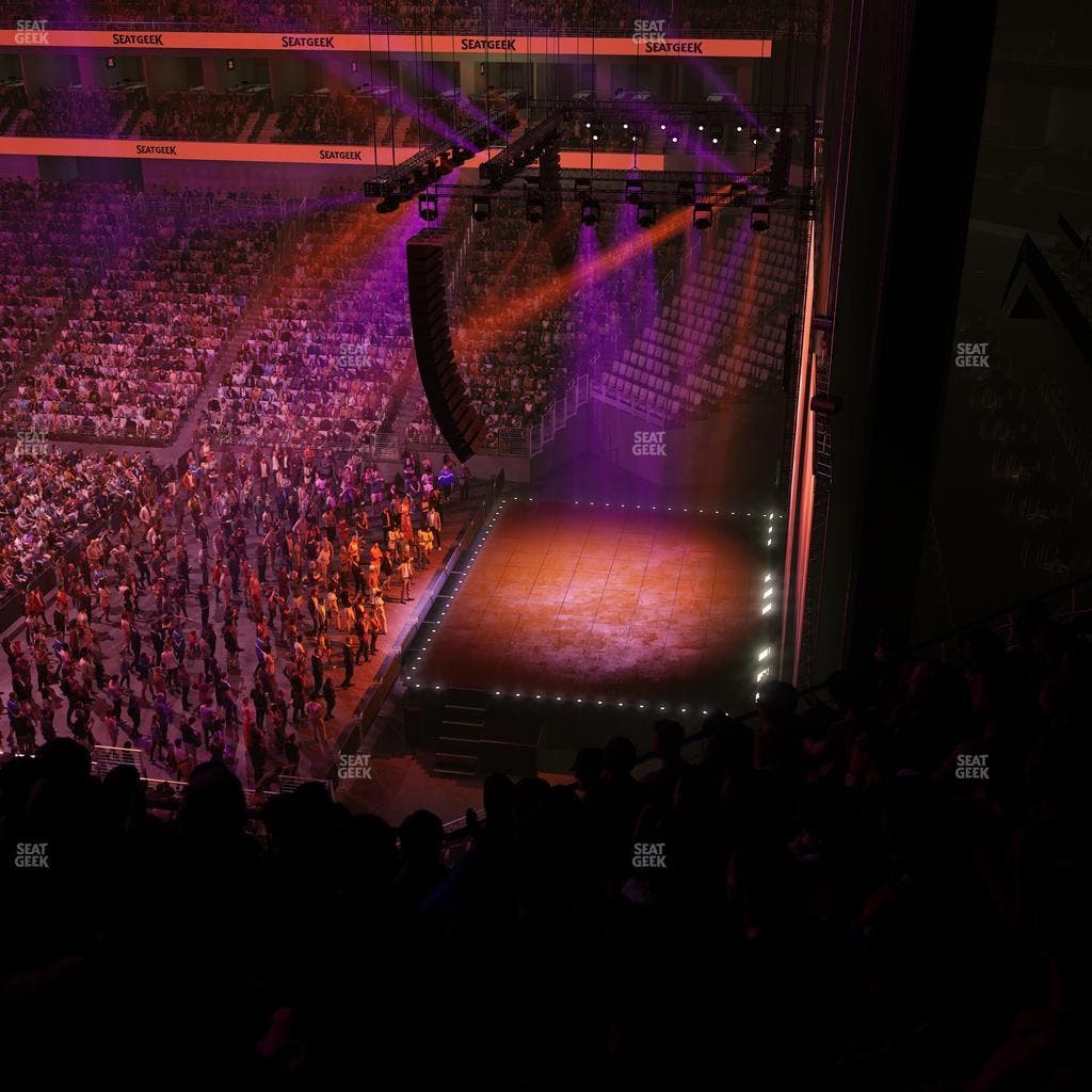 Dickies Arena - Section 203 Seat View