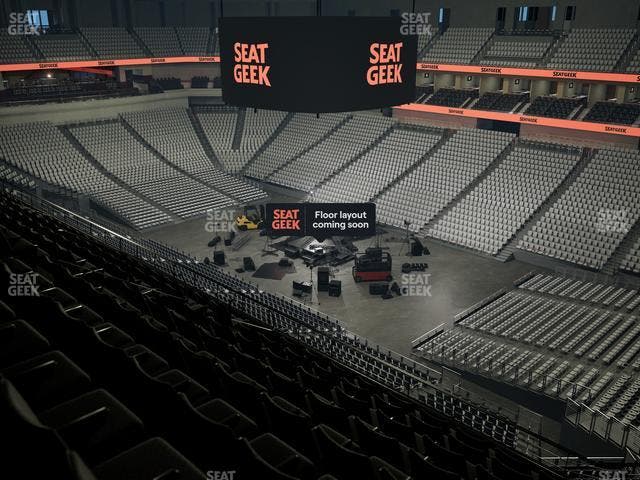 Dickies Arena - Section 203 Seat View Dickies Arena - Section 203 Seat View