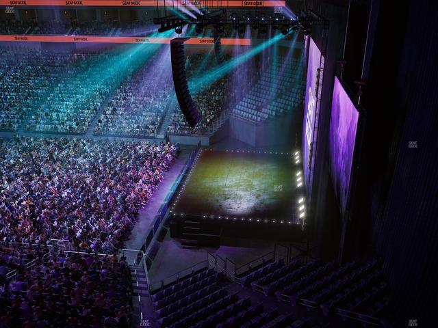 Dickies Arena - Section 203 Seat View