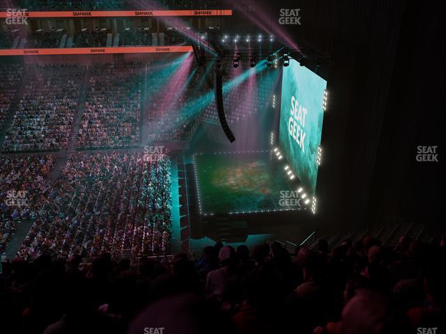 Dickies Arena - Section 204 Seat View