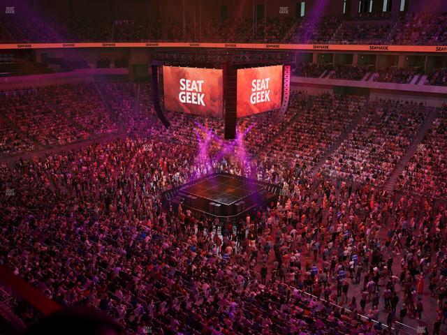 Dickies Arena - Section 204 Seat View