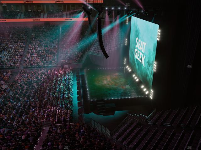 Dickies Arena - Section 204 Seat View