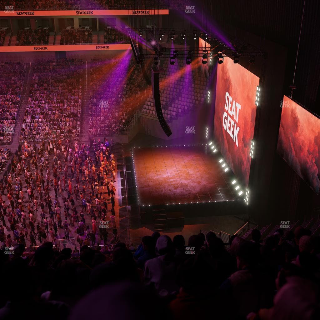 Dickies Arena - Section 204 Seat View