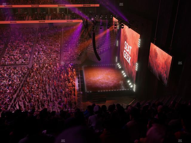 Dickies Arena - Section 204 Seat View