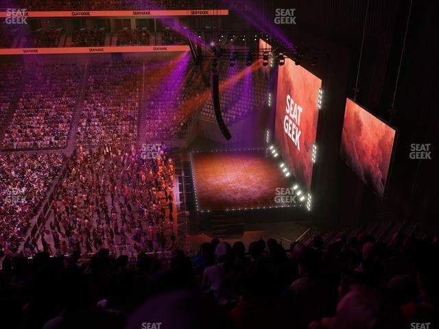 Dickies Arena - Section 204 Seat View