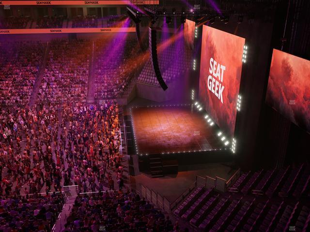 Dickies Arena - Section 204 Seat View