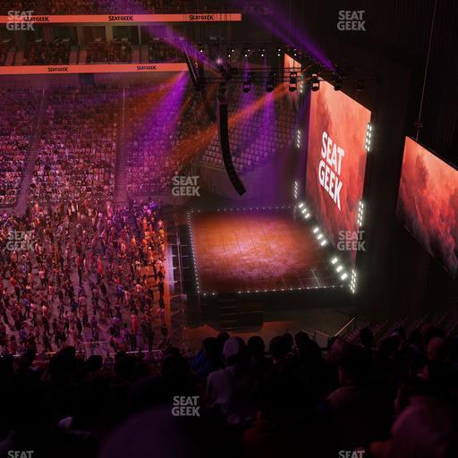 Dickies Arena - Section 204 Seat View