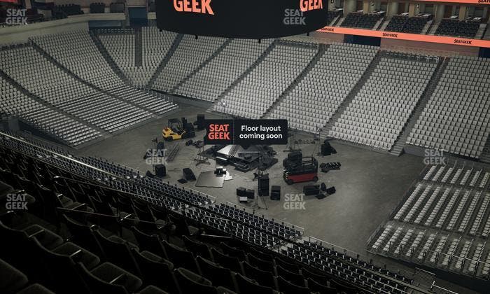 Dickies Arena - Section 204 Seat View