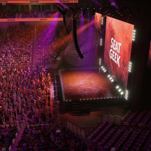 Dickies Arena - Section 204 Seat View