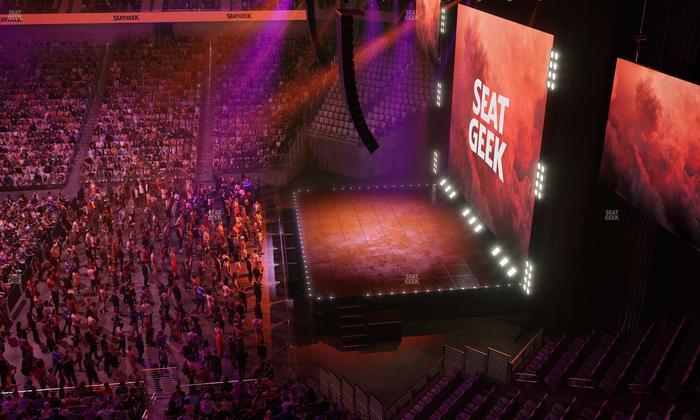 Dickies Arena - Section 204 Seat View