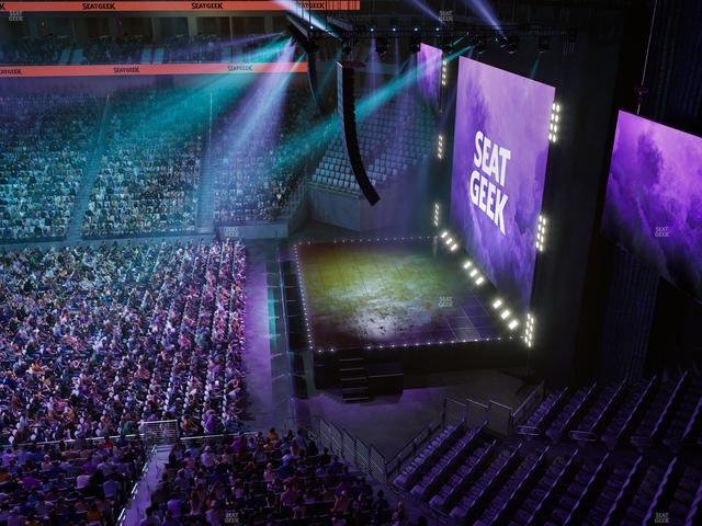 Dickies Arena - Section 204 Seat View