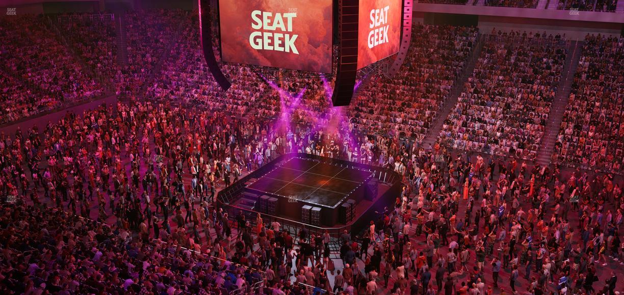 Dickies Arena - Section 205 Seat View