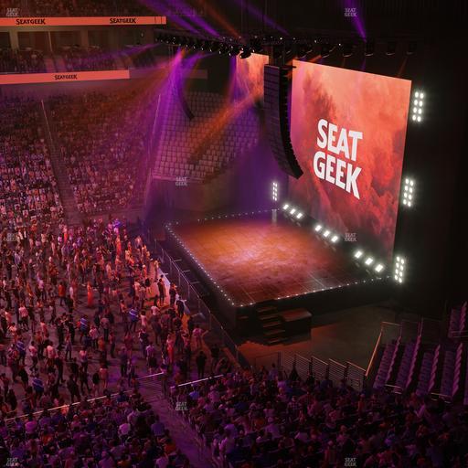Dickies Arena - Section 205 Seat View