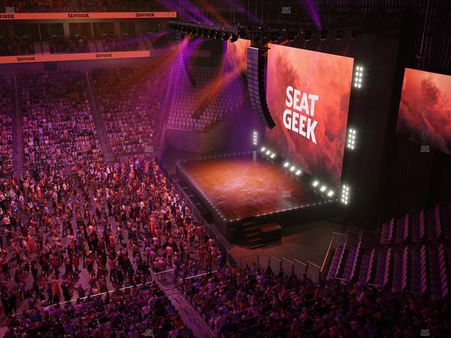 Dickies Arena - Section 205 Seat View