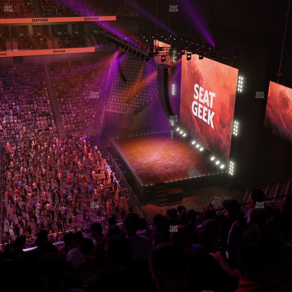 Dickies Arena - Section 205 Seat View