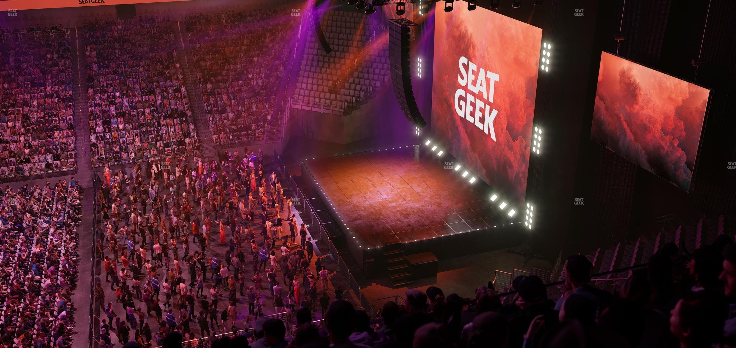 Dickies Arena - Section 205 Seat View