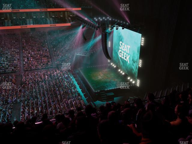 Dickies Arena - Section 205 Seat View