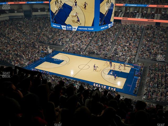 Dickies Arena - Section 205 Seat View