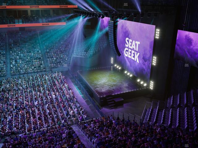 Dickies Arena - Section 205 Seat View