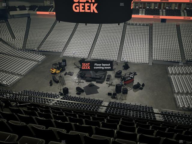 Dickies Arena - Section 206 Seat View