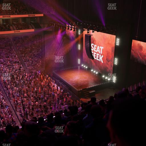 Dickies Arena - Section 206 Seat View