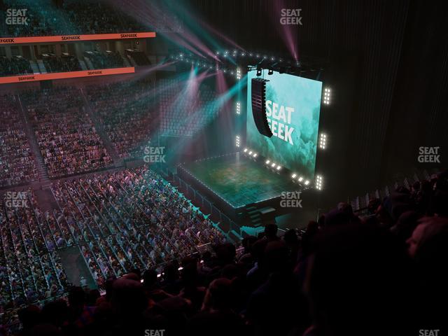 Dickies Arena - Section 206 Seat View