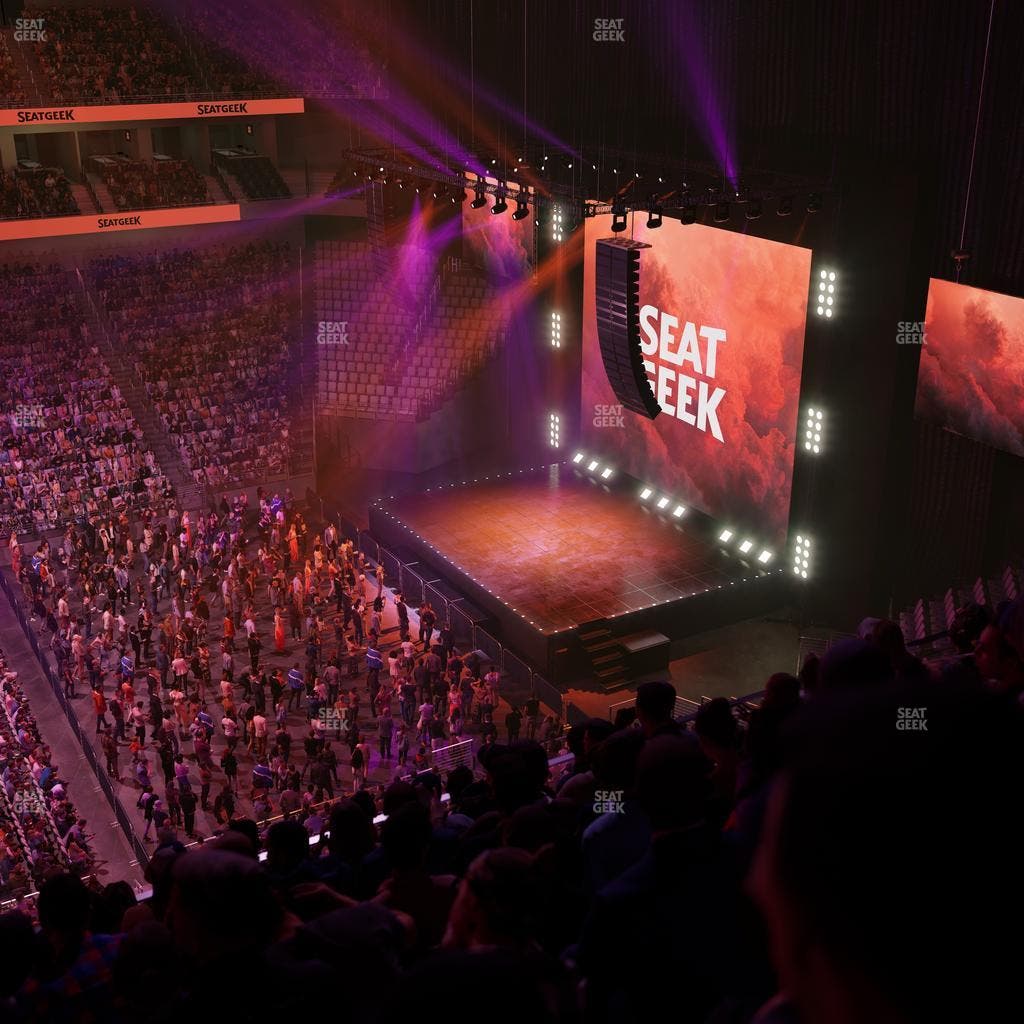 Dickies Arena - Section 206 Seat View